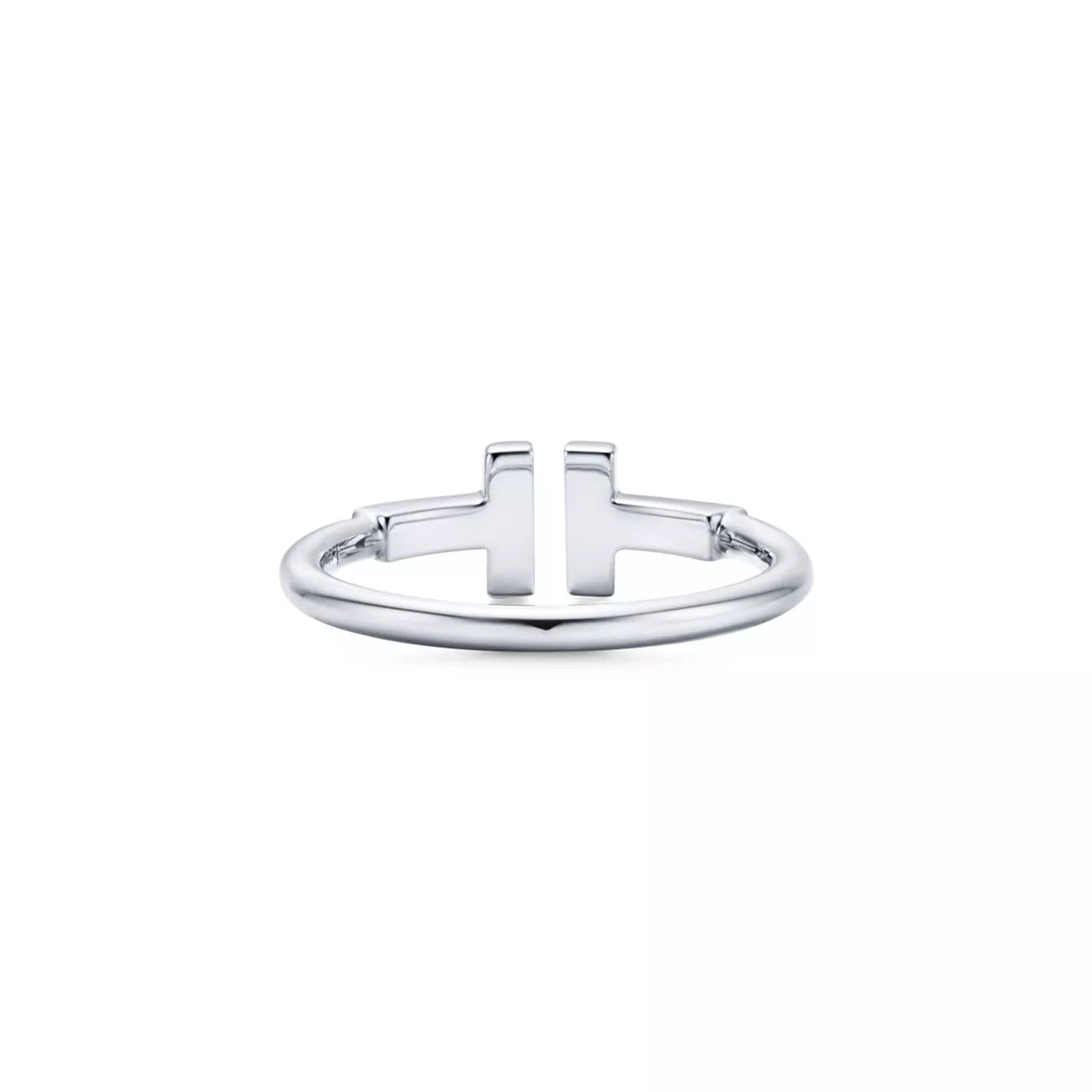 Tiffany T Wire Ring White Gold