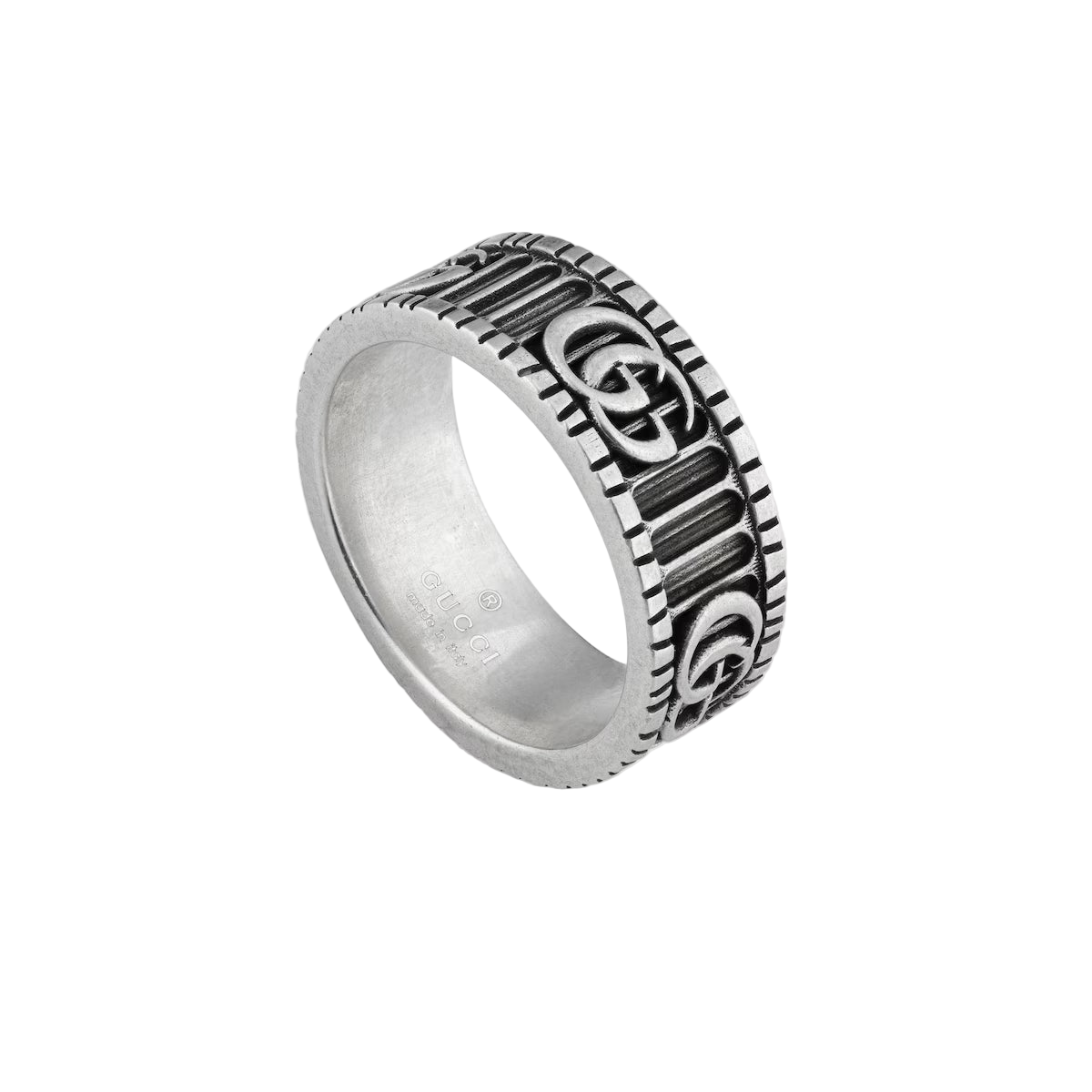 Gucci Double G Silver ring
