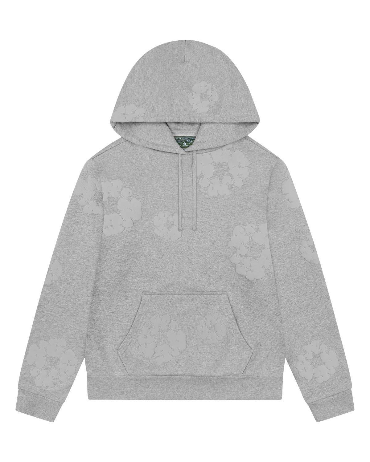 Denim Tears Mono Cotton Wreath Hoodie Grey