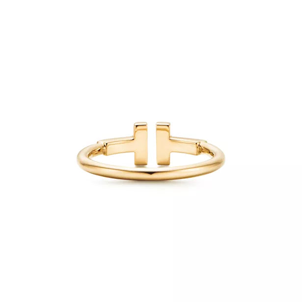 Tiffany T Wire Ring Gold