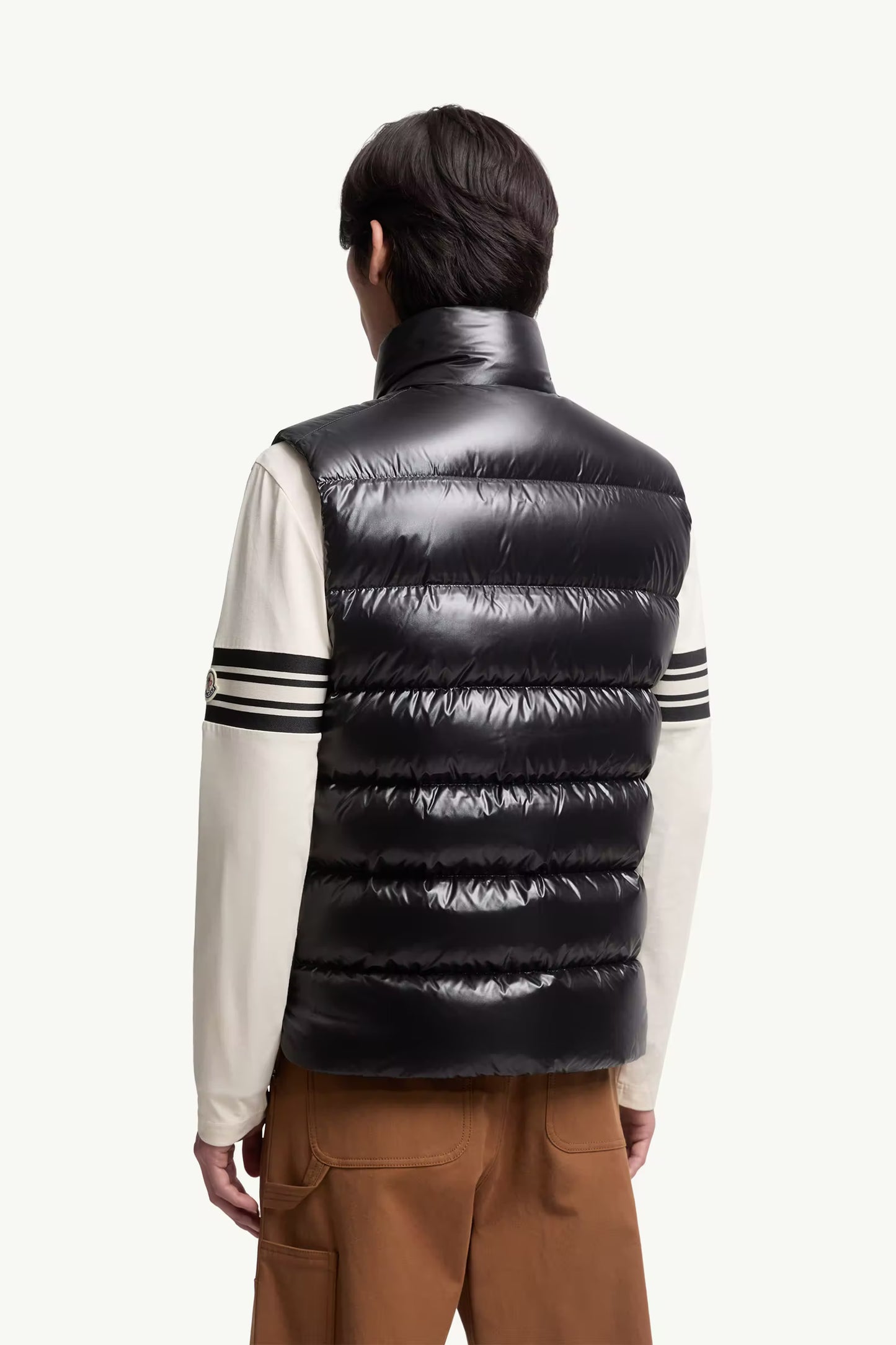 Black Ghany Moncler Down Vest