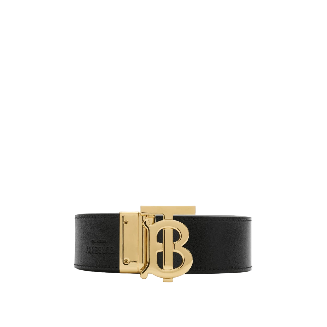 Black Reversible Burberry Belt