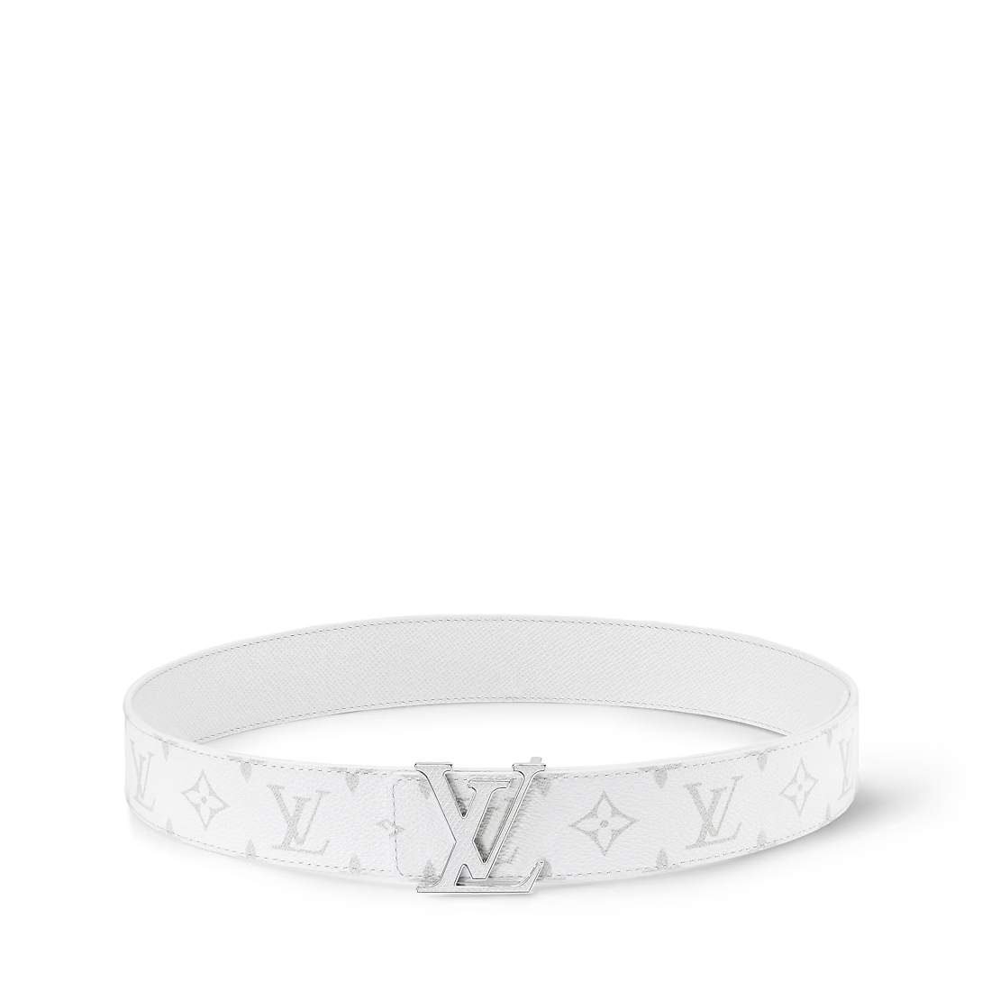 LV White Initiales 40mm Belt