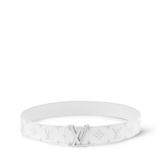 LV White Initiales 40mm Belt