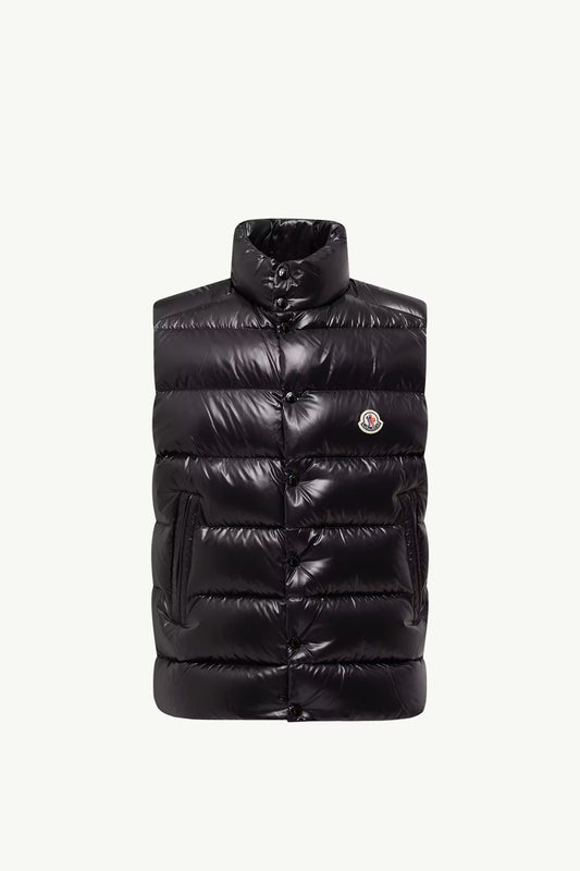 Black Ghany Moncler Down Vest