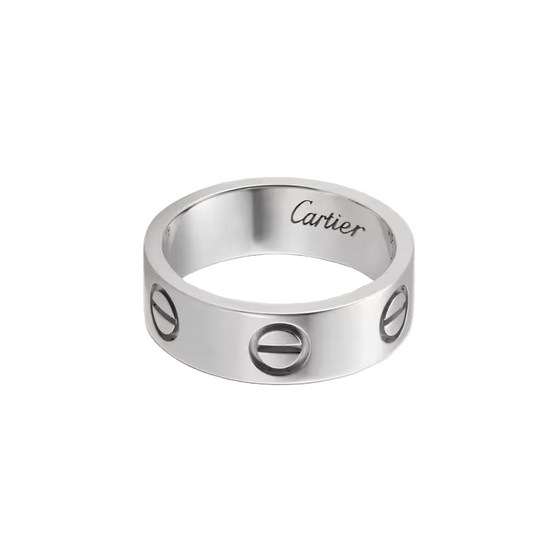 Cartier Classic Love Ring Silver