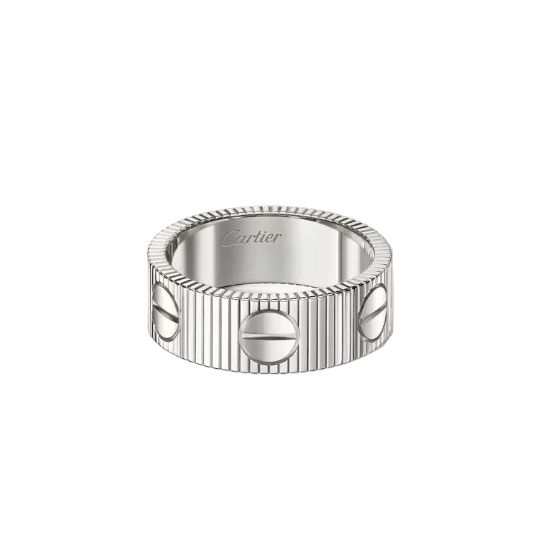 Cartier Silver Love Ring Unlimited