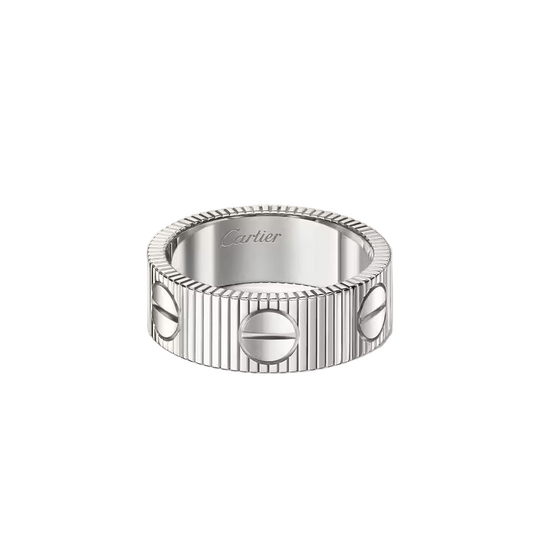 Cartier Silver Love Ring Unlimited