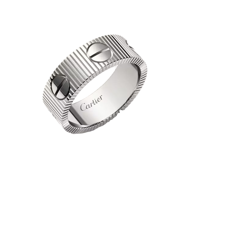 Cartier Silver Love Ring Unlimited