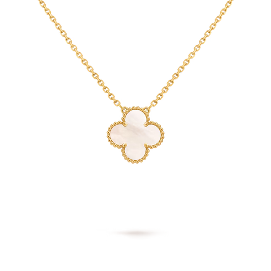 Van Cleef Vintage Alhambra pendant 18K yellow gold