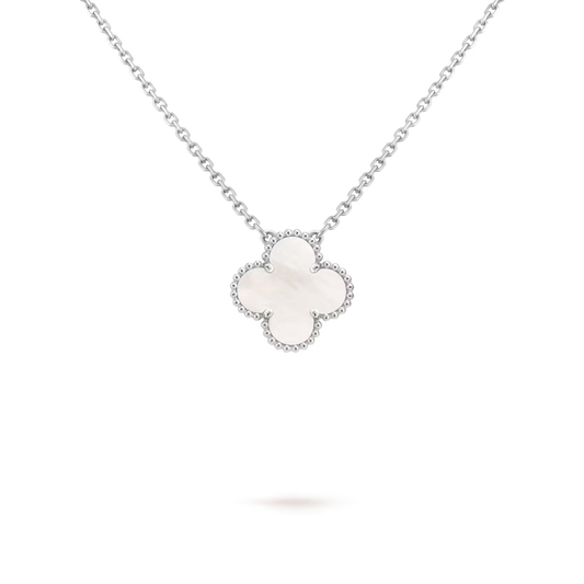 Vintage Alhambra pendant 18K white gold